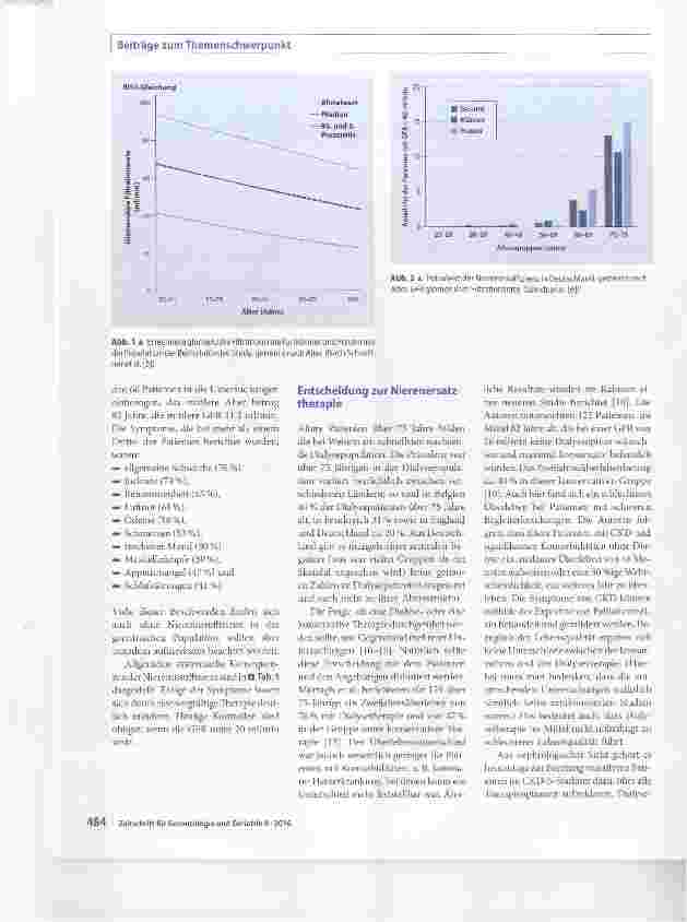 Vorschauseite 2: Nierenersatztherapie bei Älteren