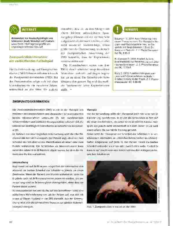 Vorschauseite 3: Therapie von CMD-Patienten mit chronischen Schmerzen