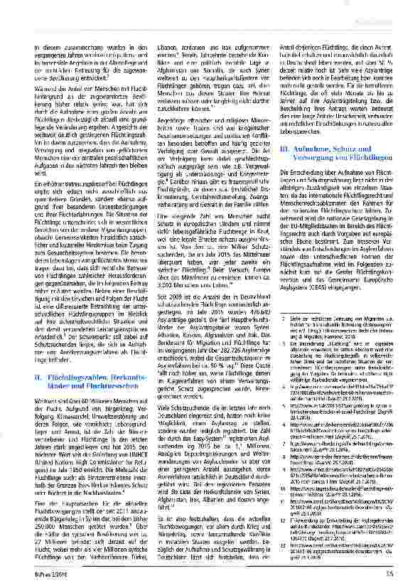 Vorschauseite 2: Rechtliche Betreuung von Flüchtlingen -Besonderheiten und Herausforderungen