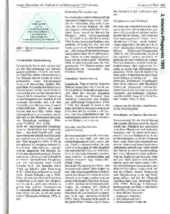 Vorschauseite 2: Basale Stimulation als Möglichkeit zur Förderung der Wahrnemung bei neurologischen Intensivpatienten