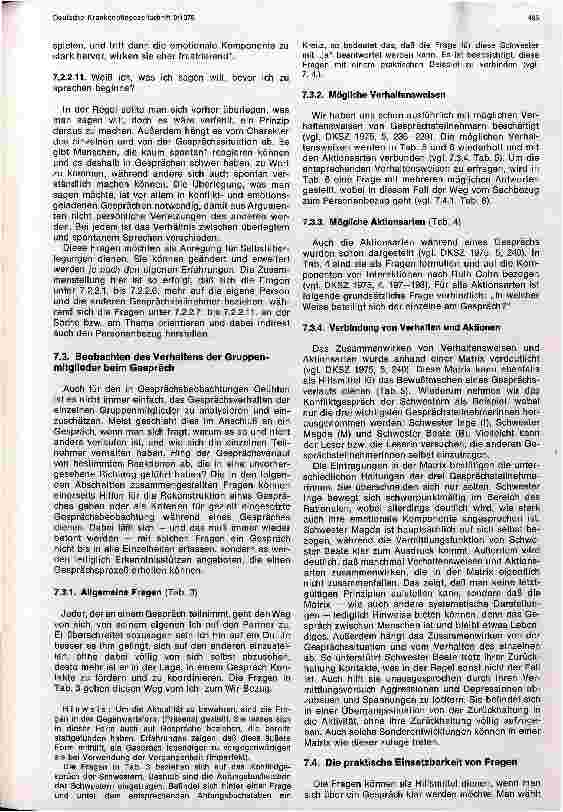 Vorschauseite 6: Die Gruppe und ihre Dynamik Möglichkeiten für die Erfassung von Gesprächen
