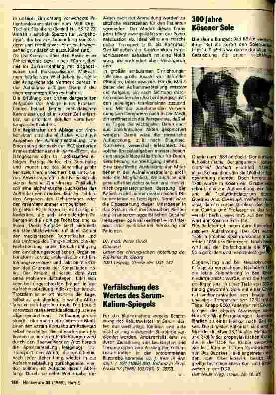 Vorschauseite 2: Aufgaben der Aufnahmeabteilung größerer Polikliniken