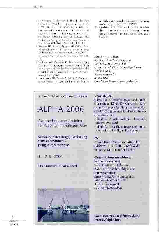 Vorschauseite 4: PERIOPERATIVE STRESSPROPHYLAXE