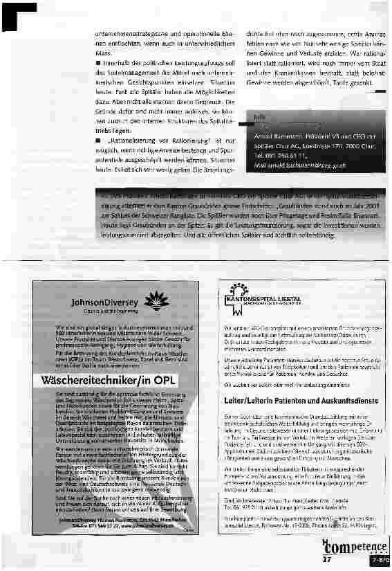 Vorschauseite 2: Unternehmerische Freiheit aus Sicht der SVS
