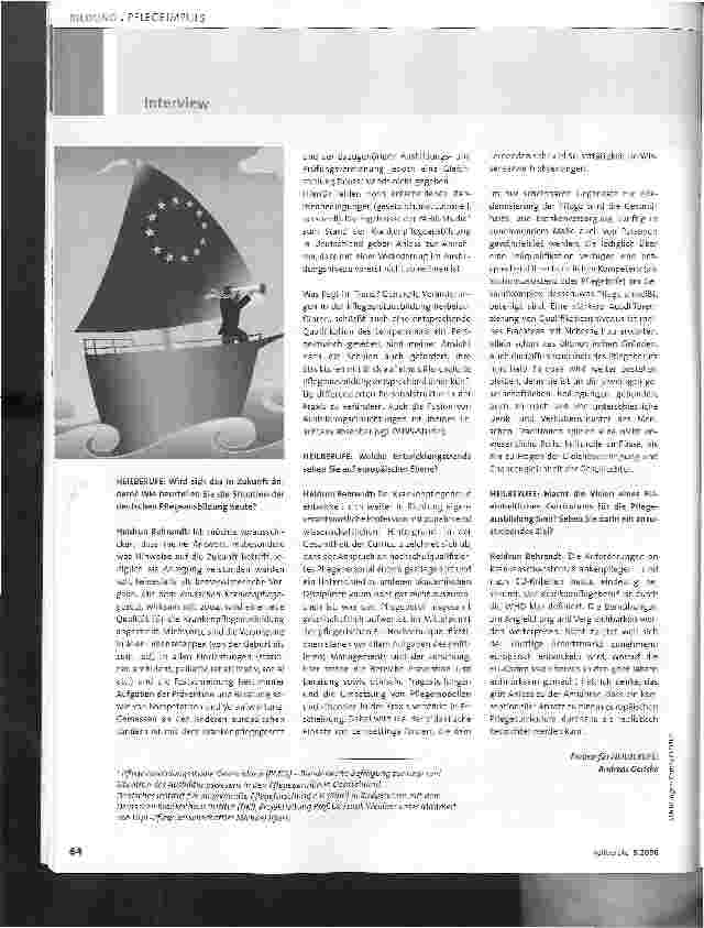 Vorschauseite 2: Pflegeausbildung in Europa - Ergebnisse einer vergleichenden Analyse