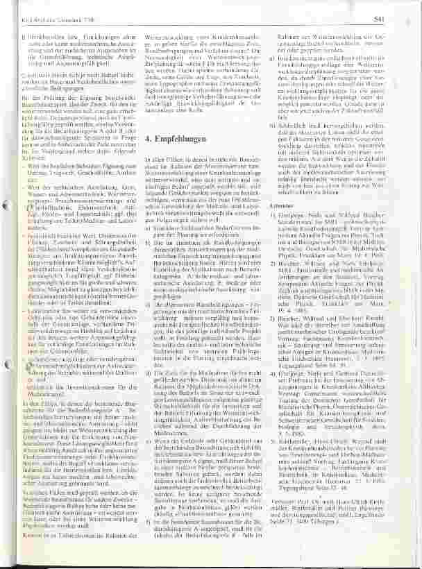 Vorschauseite 4: Die medizintechnische Entwicklung und ihre Auswirkung auf die Weiterverwendung bestehender Bausubstanz