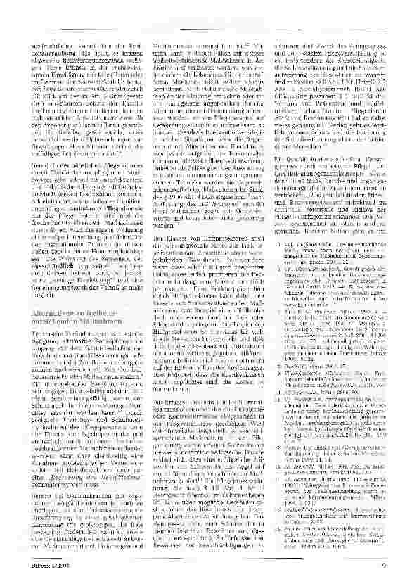 Vorschauseite 2: Freiheitsentziehende Maßnahmen nach § 1906 Abs. 4 BGBVerfahren, Handlungskonzepte und Alternativen, Teil 2: Pflichten des Betreuers