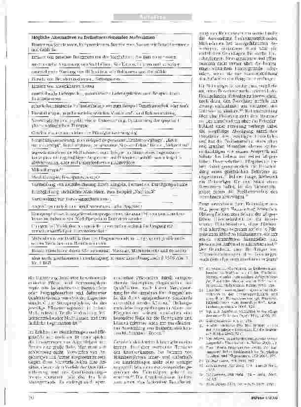 Vorschauseite 3: Freiheitsentziehende Maßnahmen nach § 1906 Abs. 4 BGBVerfahren, Handlungskonzepte und Alternativen, Teil 2: Pflichten des Betreuers