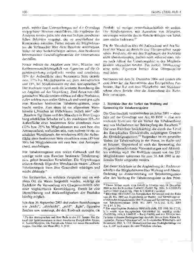 Vorschauseite 6: Maßnahmen der Europäischen Union im Bereich der Krebsbekämpfung