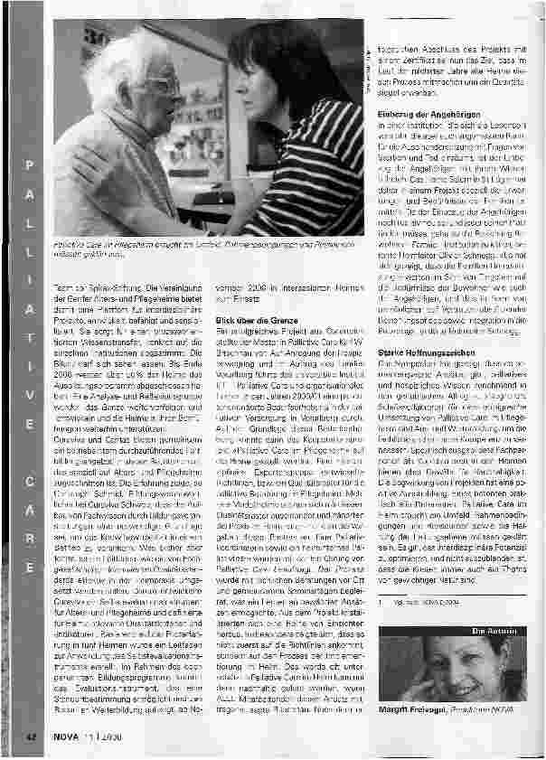 Vorschauseite 2: Situation im Pflegeheim