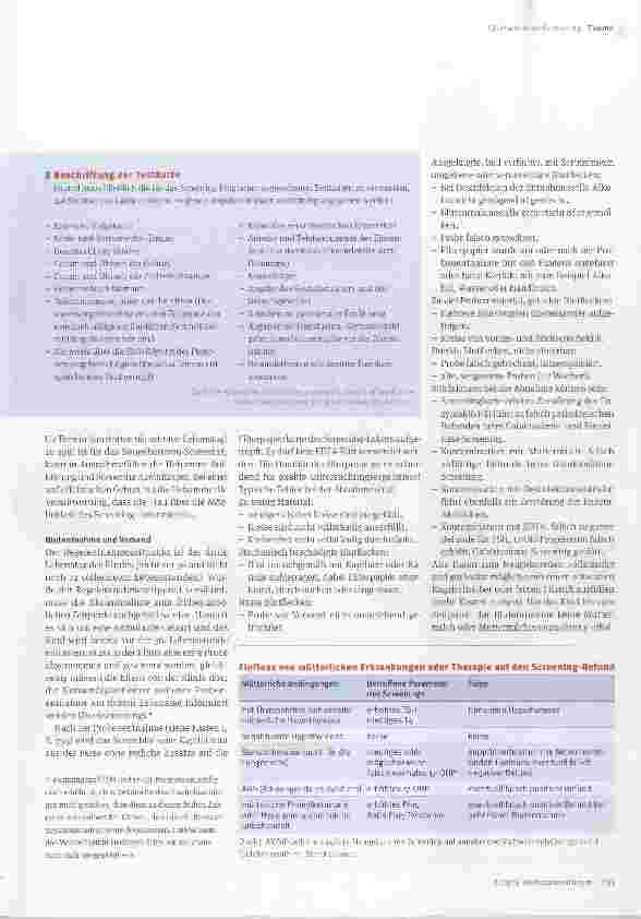Vorschauseite 4: Neugeborenen-Screening: gepiekt, gescreent, befandet