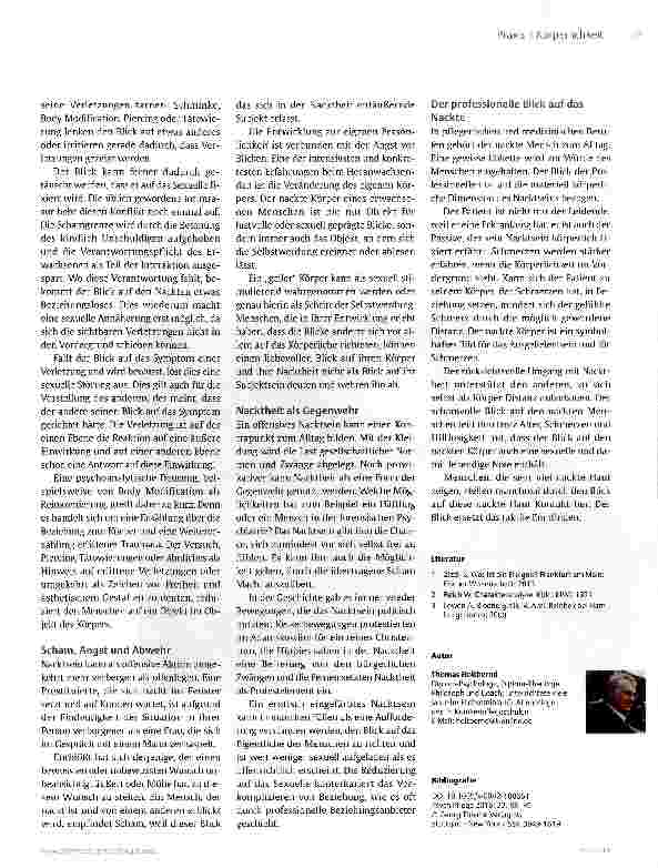 Vorschauseite 2: Wenn die Hüllen fallen