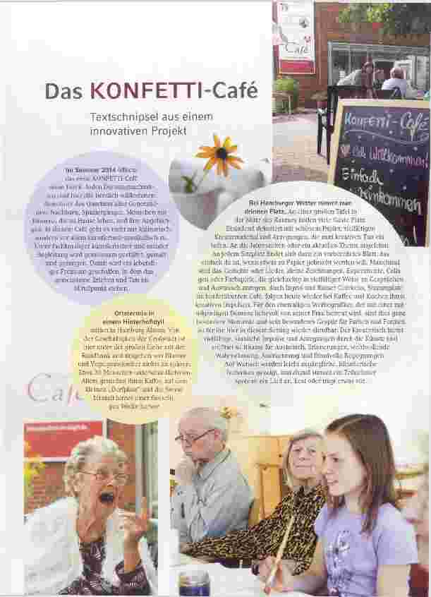 Vorschauseite 1: Das KONFETTI-Café