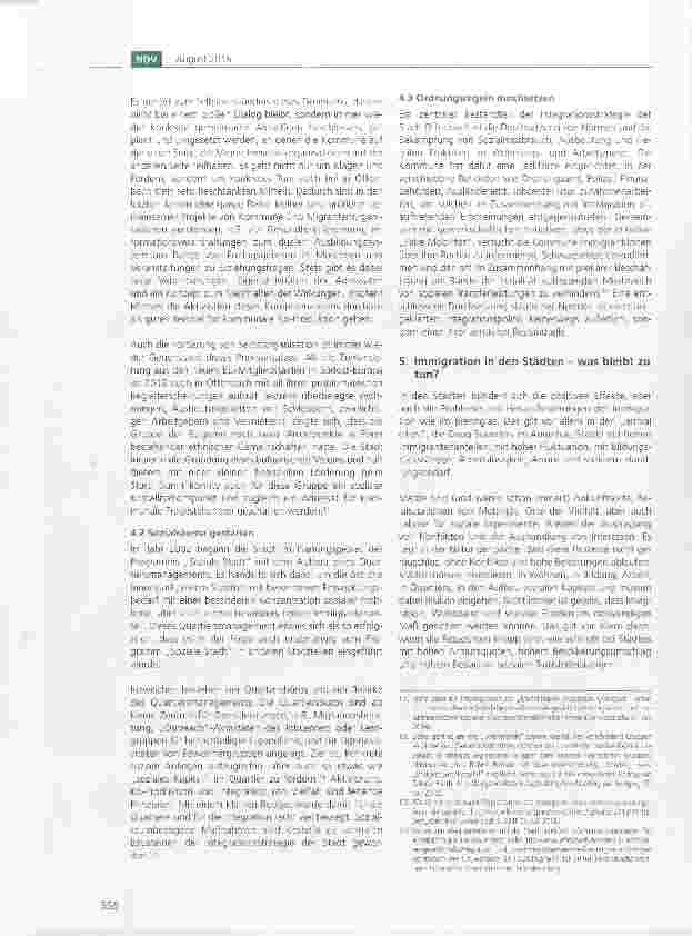Vorschauseite 6: Wie schaffen wir das? Integration als Herausforderung für Städte