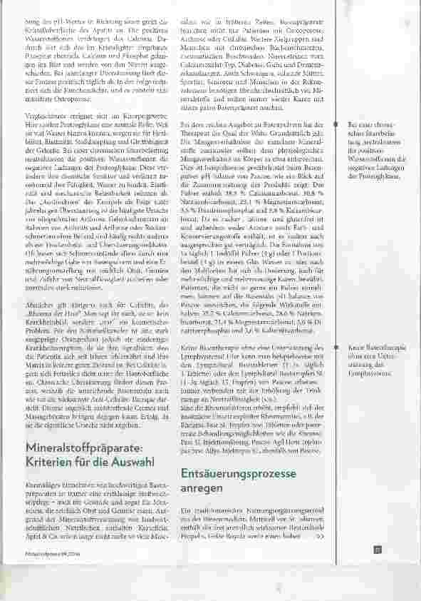 Vorschauseite 2: Verjüngungskur für Gelenke und Gewebe
