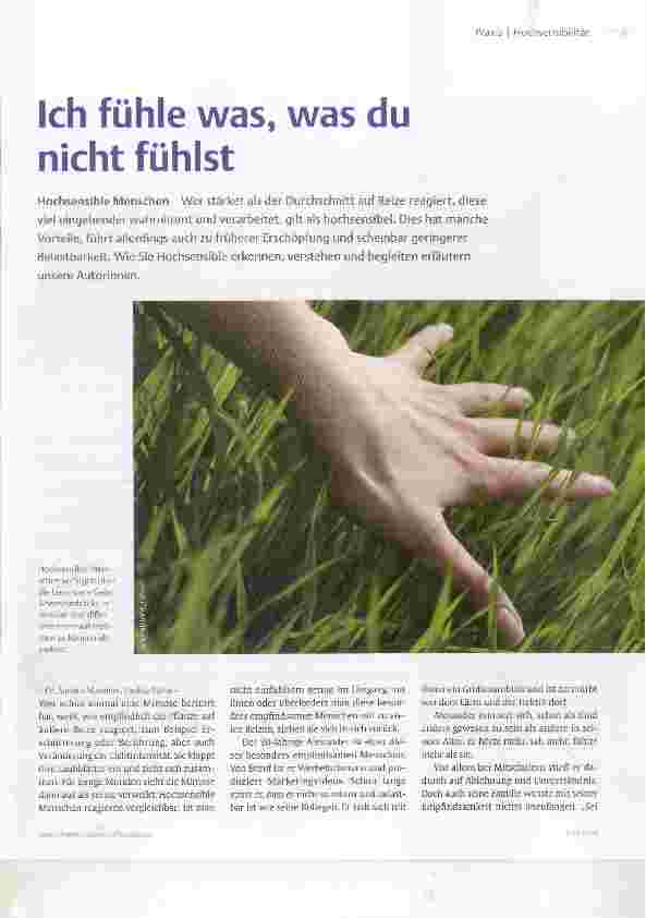 Vorschauseite 1: Ich fühle was, was du nicht fühlst
