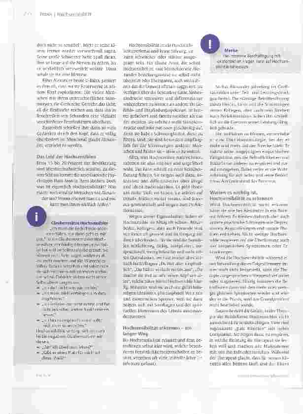 Vorschauseite 2: Ich fühle was, was du nicht fühlst