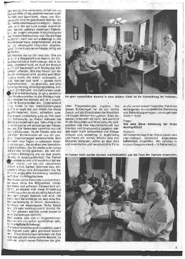 Vorschauseite 1: Die Diabetes-Klinik Birkenhof in Vellmar bei Kassel Interview mit Chefarzt Dr. Blackert