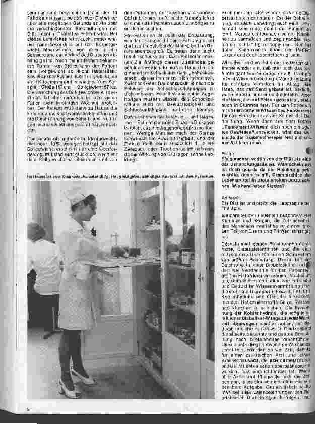 Vorschauseite 2: Die Diabetes-Klinik Birkenhof in Vellmar bei Kassel Interview mit Chefarzt Dr. Blackert