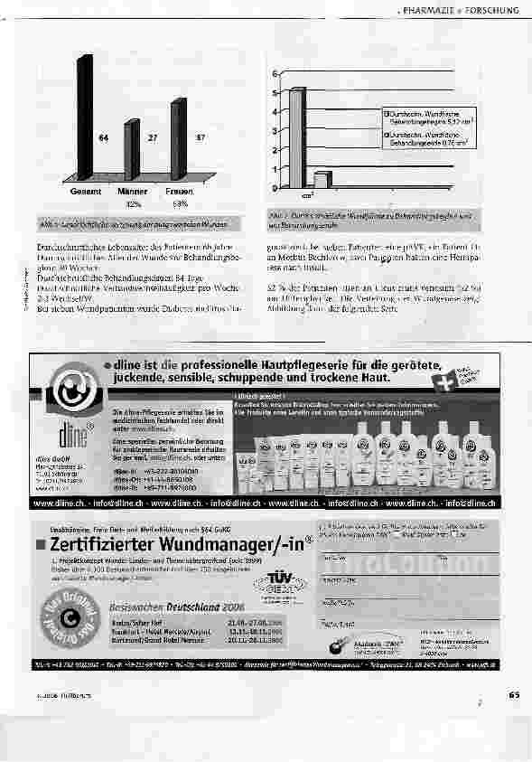 Vorschauseite 2: Behandlung chronischer Wunden mit Repithel
