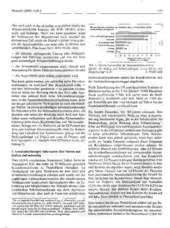 Vorschauseite 2: Zu Risiken und Nebenwirkungen: Lesen Sie die Packungsbeilage?