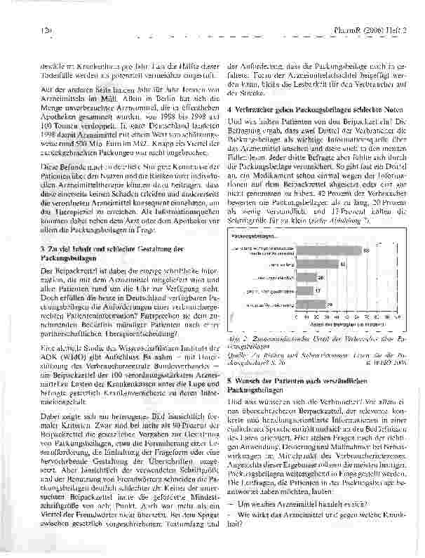 Vorschauseite 3: Zu Risiken und Nebenwirkungen: Lesen Sie die Packungsbeilage?
