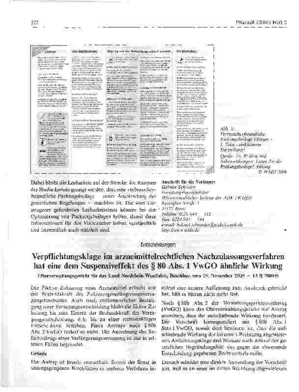 Vorschauseite 5: Zu Risiken und Nebenwirkungen: Lesen Sie die Packungsbeilage?