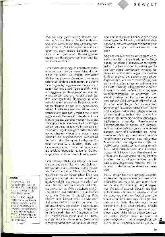 Vorschauseite 3: Zwischen Zuwendung und Aggression Auswege aus der Hilflosigkeit