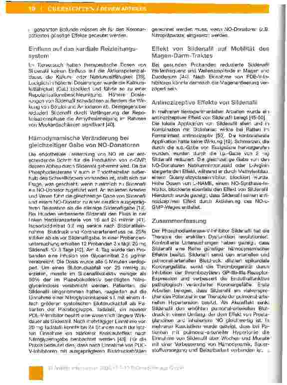 Vorschauseite 4: Was Anästhesisten über Viagra wissen sollten