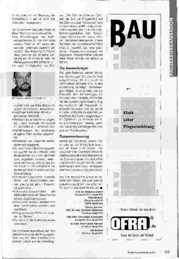 Vorschauseite 4: Simulationnah an die RealitätProzessdesign und Prozesscontrolling für die Notaufnahme