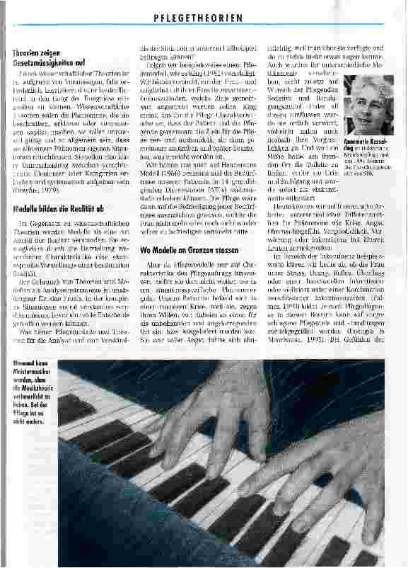 Vorschauseite 2: Wofür sind Pflegetheorien gut?