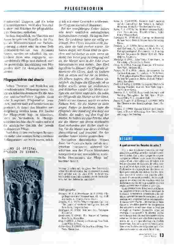 Vorschauseite 6: Wofür sind Pflegetheorien gut?