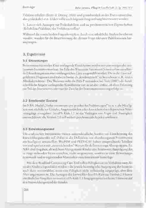 Vorschauseite 6: Pflegerische Unterstützung kranker Kinder. Eine Analyse von Einschätzungsinstrumenten