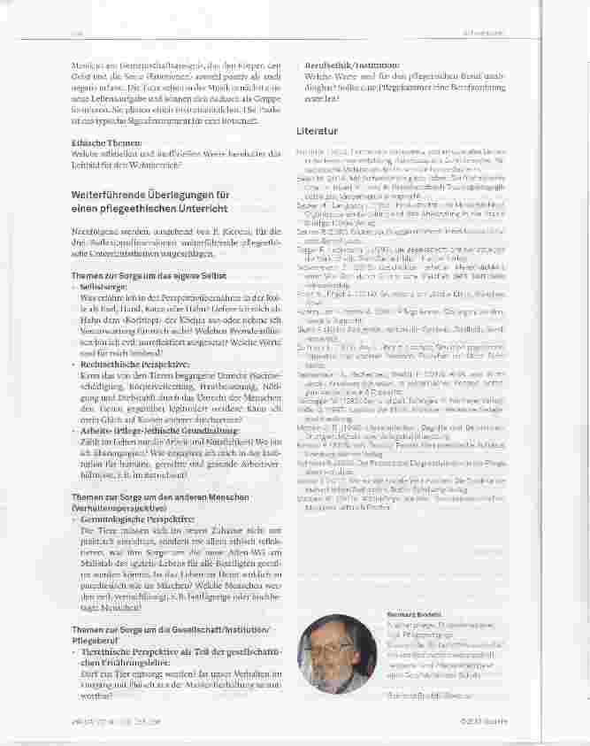 Vorschauseite 6: Ethische Bildung in der Altenpflege