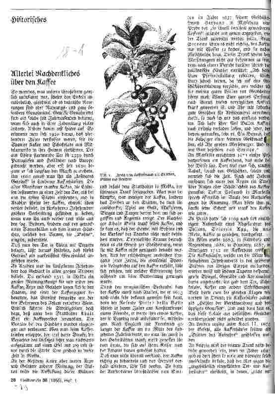 Vorschauseite 1: Allerlei nachdenkliches über den Kaffee