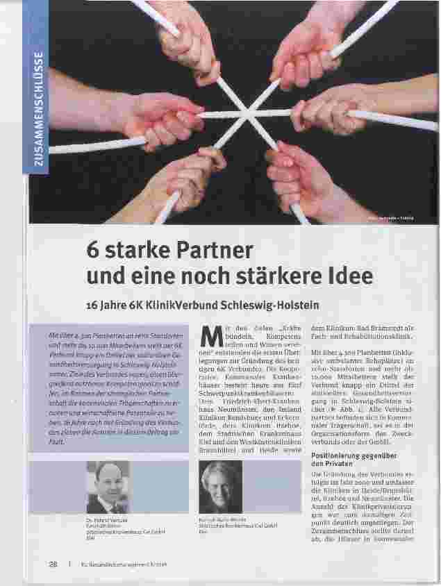 Vorschauseite 1: 6 starke Partner und eine noch stärkere Idee