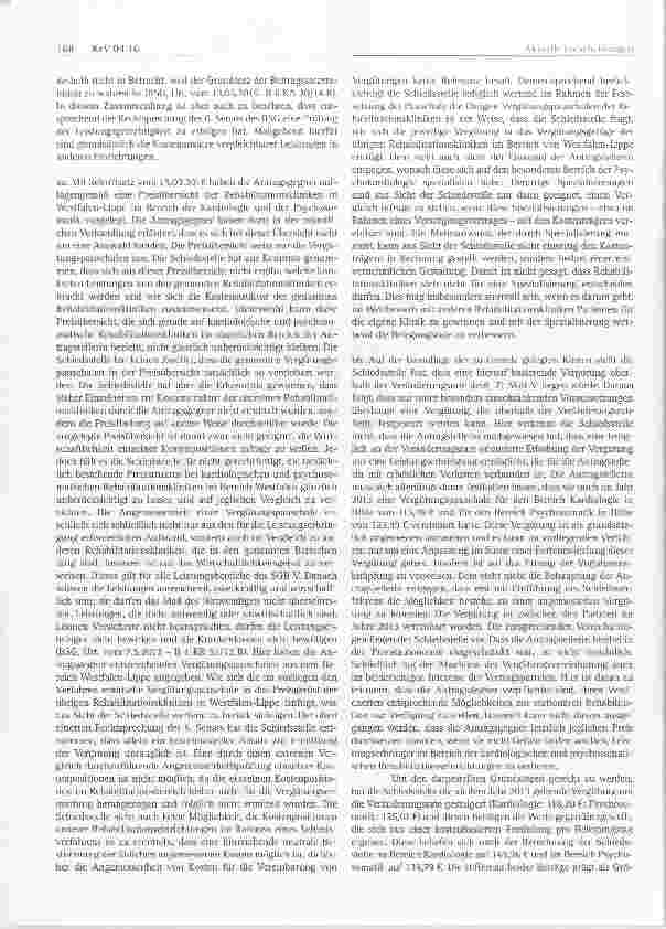 Vorschauseite 5: Inhaltliche Vorgaben für die Ermittlung der Vergütung von Rehabilitationseinrichtungen nach § 111 SGB V