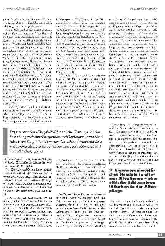 Vorschauseite 2: Verantwortlich handeln lernen