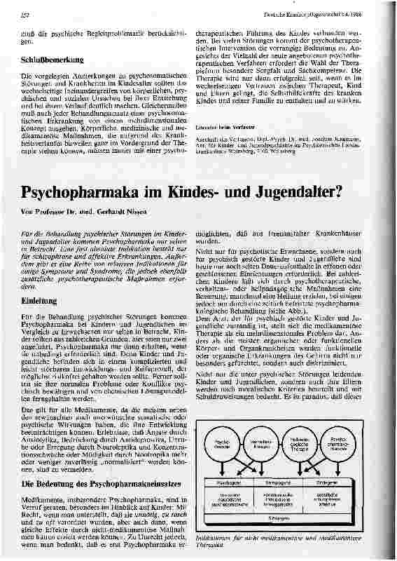Vorschauseite 5: Psychosomatische Erkrankungen im Kindesalter