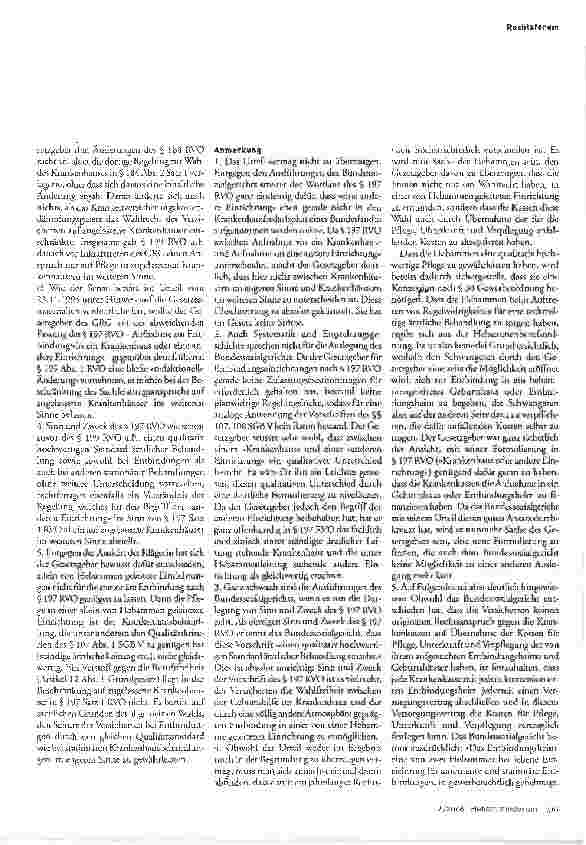 Vorschauseite 2: Kostenübernahme für Geburt in einem Entbindungsheim