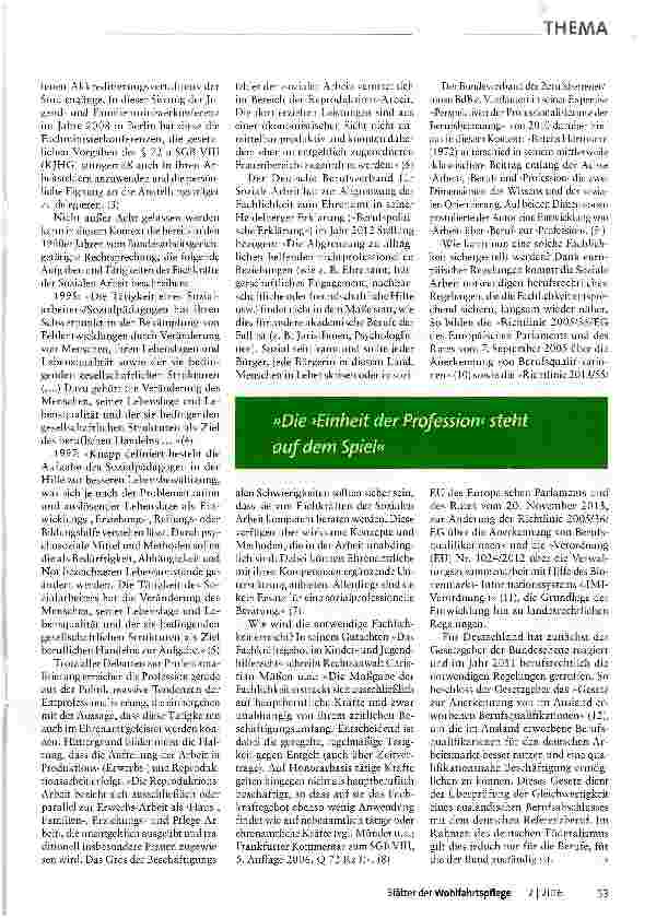 Vorschauseite 2: Die Fachlichkeit sichern