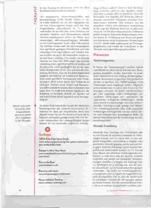 Vorschauseite 2: Vermeidung von Verletzungen ohne Fremdeinwirkung