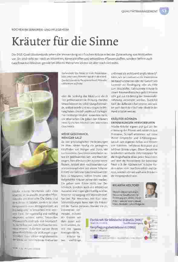 Vorschauseite 1: Kräuter für die Sinne