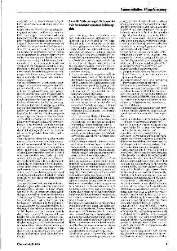 Vorschauseite 4: Zur Kontinuität und Diskontinuität Pflegerische pflegerischer Erwerbsbiographien