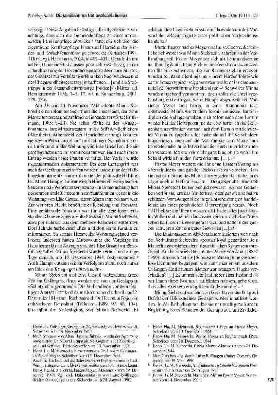 Vorschauseite 5: Das Verhalten von Diakonissen in der Zeit der NS-Diktatur und die Verarbeitung des ErlebtenEine Fallstudie auf dem Hintergrund bisheriger Forschung