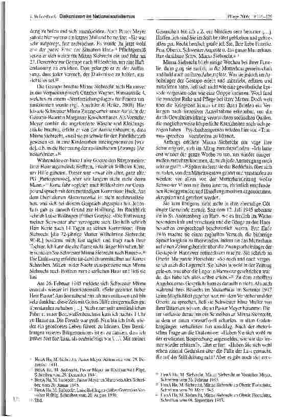Vorschauseite 6: Das Verhalten von Diakonissen in der Zeit der NS-Diktatur und die Verarbeitung des ErlebtenEine Fallstudie auf dem Hintergrund bisheriger Forschung