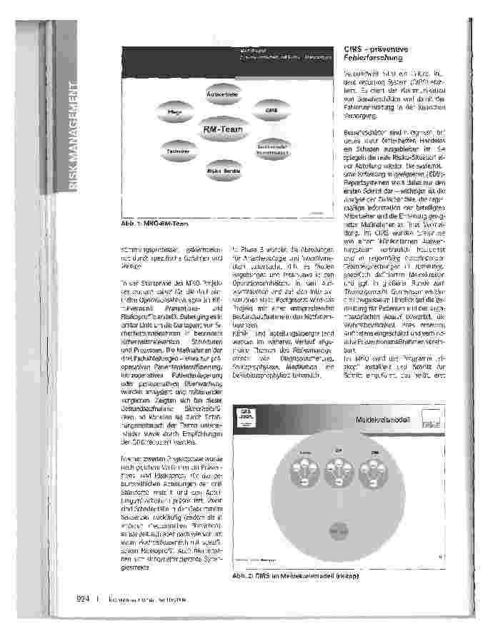 Vorschauseite 3: Die Risk-Connection