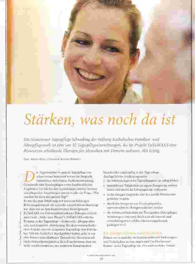 Vorschauseite 1: Stärken, was noch da ist