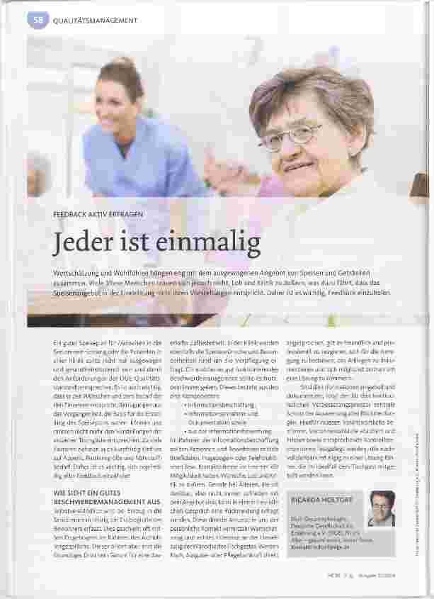 Vorschauseite 1: Jeder ist einmalig