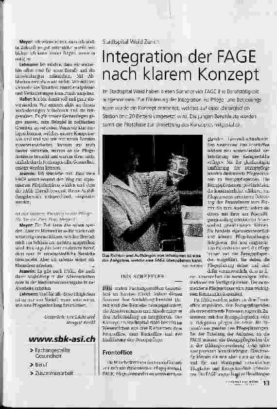 Vorschauseite 4: Mit Abblocken erreichen wir nichts